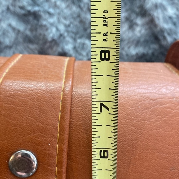 Vintage Pentax Brown Leather Camera Bag with accessories. - Picture 12 of 16